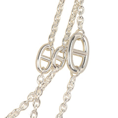 Hermes Farandole Rope Necklace 160cm Sterling Silver