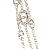 Hermes Farandole Rope Necklace 160cm Sterling Silver - Thumbnail View 3