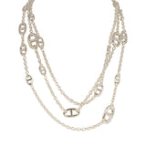 Hermes Farandole Rope Necklace 160cm Sterling Silver - Thumbnail View 1