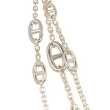 Hermes Farandole Rope Necklace 160cm Sterling Silver - Thumbnail View 2