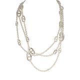 Hermes Farandole Rope Necklace 160cm Sterling Silver - Thumbnail View 1