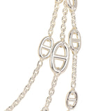 Hermes Farandole Rope Necklace 160cm Sterling Silver - Thumbnail View 3