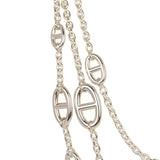 Hermes Farandole Rope Necklace 160cm Sterling Silver - Thumbnail View 2