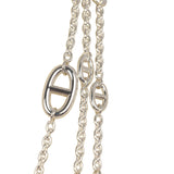 Hermes Farandole Rope Necklace 160cm Sterling Silver - Thumbnail View 3