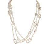 Hermes Farandole Rope Necklace 160cm Sterling Silver - Thumbnail View 1