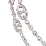 Hermes Farandole Rope Necklace 80cm Sterling Silver Hardware - Thumbnail View 2