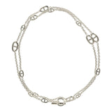 Hermes Farandole Rope Necklace 120cm Sterling Silver Hardware - Thumbnail View 6
