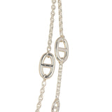 Hermes Farandole Rope Necklace 120cm Sterling Silver Hardware - Thumbnail View 2
