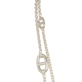 Hermes Farandole Rope Necklace 120cm Sterling Silver Hardware - Thumbnail View 3