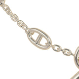 Hermes Farandole Rope Necklace 120cm Sterling Silver Hardware - Thumbnail View 5