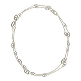 Hermes Farandole Rope Necklace 160cm Sterling Silver Hardware - Thumbnail View 2
