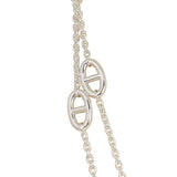 Hermes Farandole Rope Necklace 120cm Sterling Silver Hardware - Thumbnail View 3
