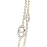 Hermes Farandole Rope Necklace 120cm Sterling Silver Hardware - Thumbnail View 4
