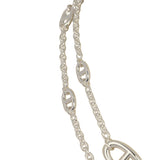 Hermes Farandole Rope Necklace 80cm Sterling Silver Hardware - Thumbnail View 3