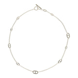 Hermes Farandole Rope Necklace 80cm Sterling Silver Hardware - Thumbnail View 2