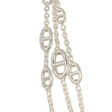Hermes Farandole Rope Necklace 160cm Sterling Silver Hardware - Thumbnail View 3