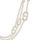 Hermes Farandole Rope Necklace 160cm Sterling Silver Hardware - Thumbnail View 4