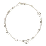 Hermes Farandole Rope Necklace 160cm Sterling Silver Hardware - Thumbnail View 2