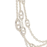 Hermes Farandole Rope Necklace 160cm Sterling Silver Hardware - Thumbnail View 3