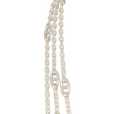 Hermes Farandole Rope Necklace 160cm Sterling Silver Hardware - Thumbnail View 4