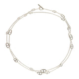 Hermes Farandole Rope Necklace 160cm Sterling Silver Hardware - Thumbnail View 2