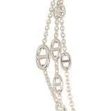Hermes Farandole Rope Necklace 160cm Sterling Silver Hardware - Thumbnail View 3
