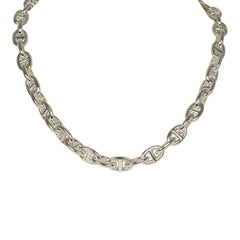 Hermes Chaine D'Ancre Necklace PM Sterling Silver