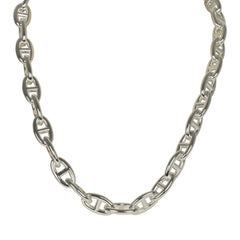 Hermes Chaine D'Ancre Necklace GM Sterling Silver