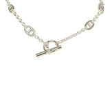 Hermes Farandole Rope Necklace 160cm Sterling Silver Hardware - Thumbnail View 4