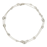 Hermes Farandole Rope Necklace 160cm Sterling Silver Hardware - Thumbnail View 6