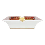 Hermes "Chasse en Inde" Porcelain Ashtray