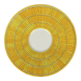 Hermes "Soleil D’ Hermes" Yellow Porcelain Breakfast Cup and Saucer Set