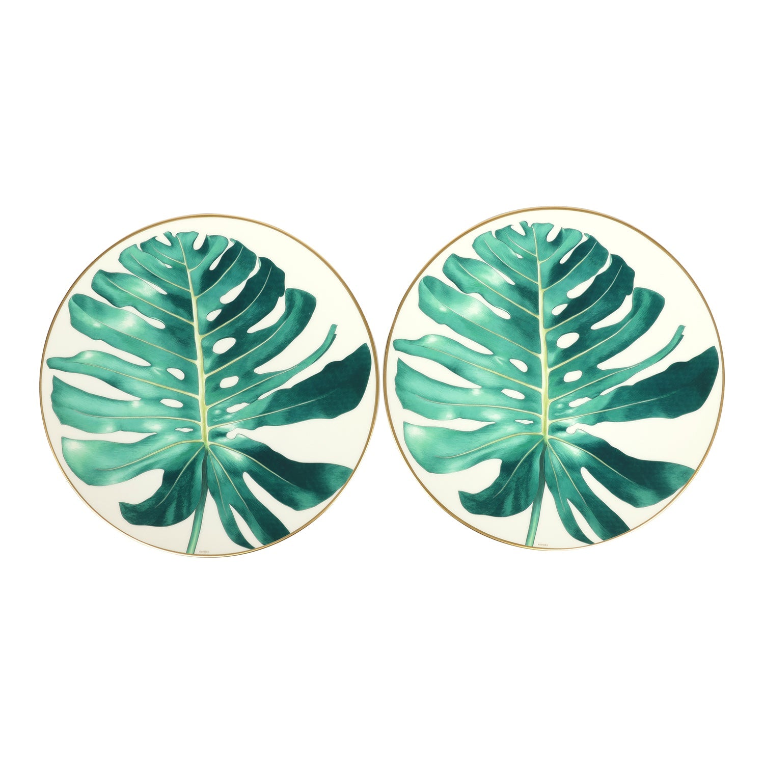 Hermes Passifolia Porcelain Dinner Plate Set Madison Avenue Couture