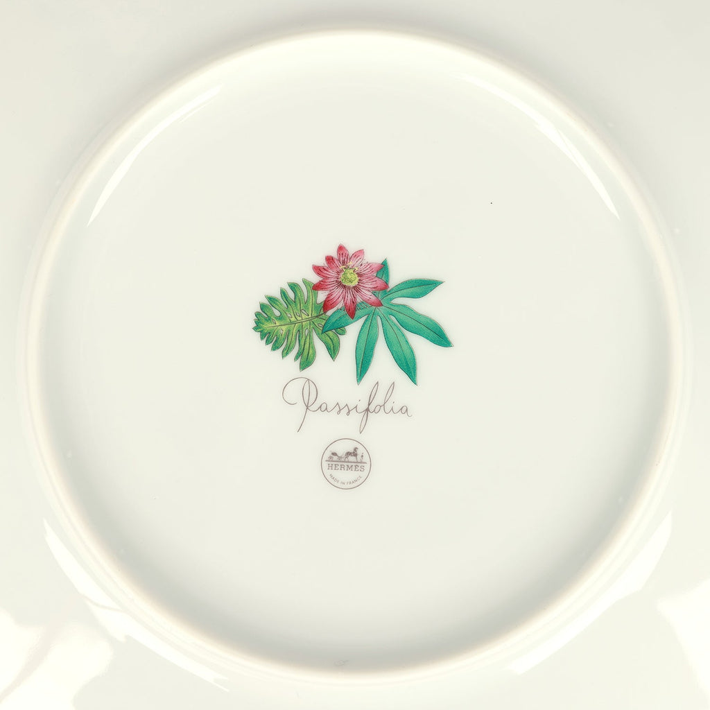 Hermes Passifolia Porcelain Dinner Plate Set