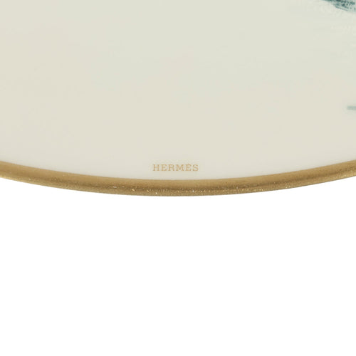 Hermes Carnets D’ Equateur Porcelain Dinner Plate