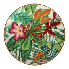 Hermes Passifolia Porcelain Dessert Plate Set