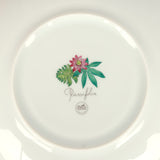 Hermes Passifolia Porcelain Dessert Plate Set