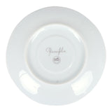 Hermes Passifolia Porcelain Breakfast Cup and Saucer Set Green & White 24K Gold & Porcelain