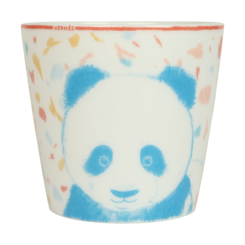 Hermes "Passe-Passe" Multicolored Porcelain Tumbler