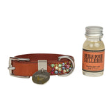 Custom Multicolored Swarovski Crystal Hermes Etriviere III Dog Collar XS Dark Irish Vache Bridle Sterling Silver - Thumbnail View 8