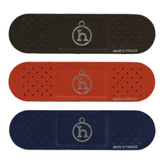 Hermes Band-Aid Vert Loden, Cuivre, Bleu Navy Milo Lambskin