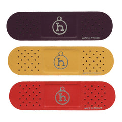 Hermes Band-Aid Raisin, Rouge Casaque, Sesame Milo Lambskin