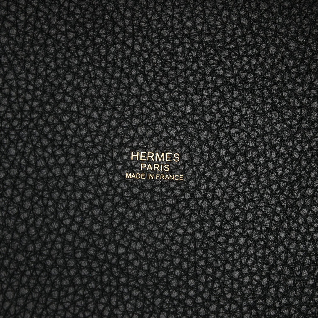 Hermes Picotin Lock 18 Bag Vert Cypress / Blue Nuit / Black Tote Cleme –  Mightychic