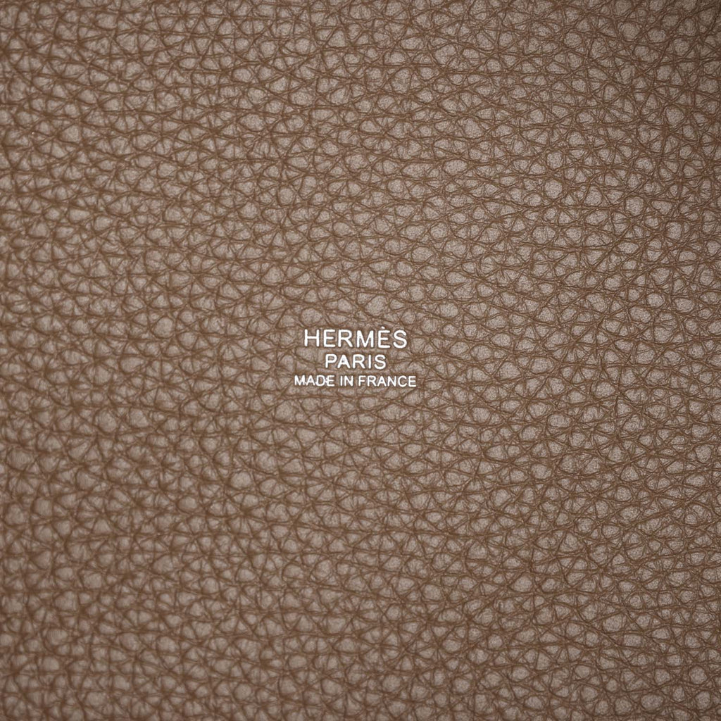 Hermès Etoupe Clemence Picotin 18 Palladium Hardware, 2021