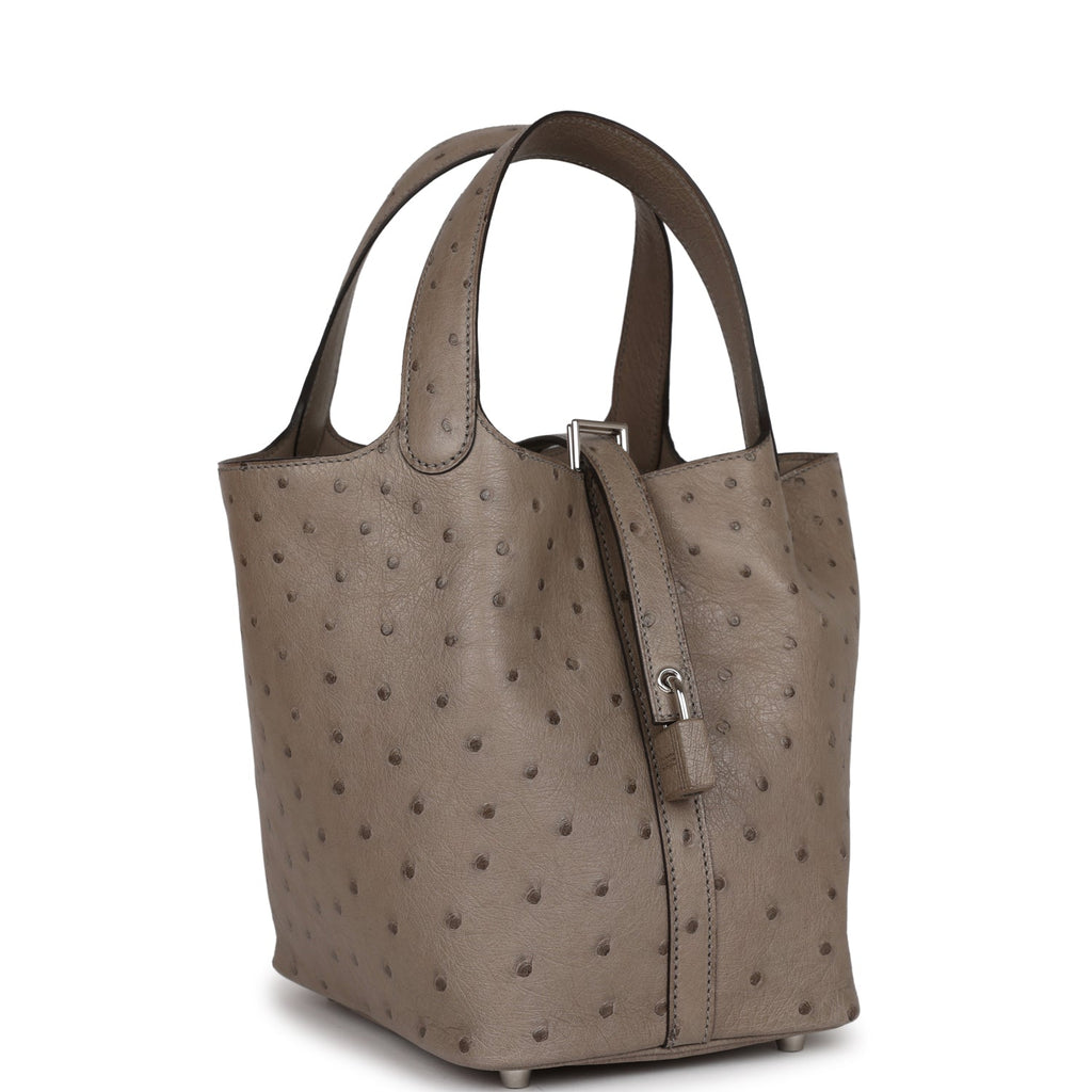 Hermès Picotin Lock 18 bag + Hermès Gris-Gris Rodeo Horse Bag Charm MM