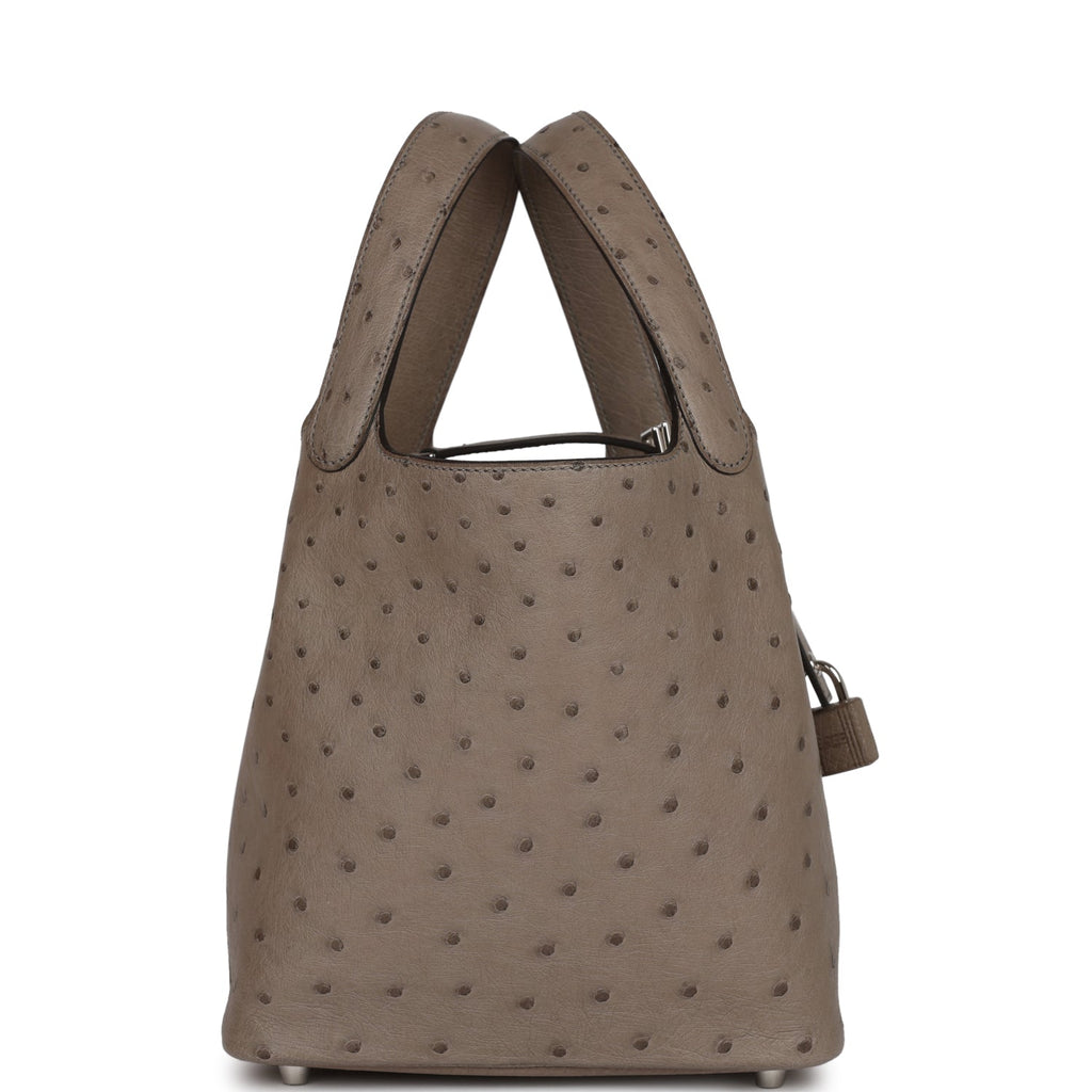 Hermès Picotin Lock 18 bag + Hermès Gris-Gris Rodeo Horse Bag Charm MM –