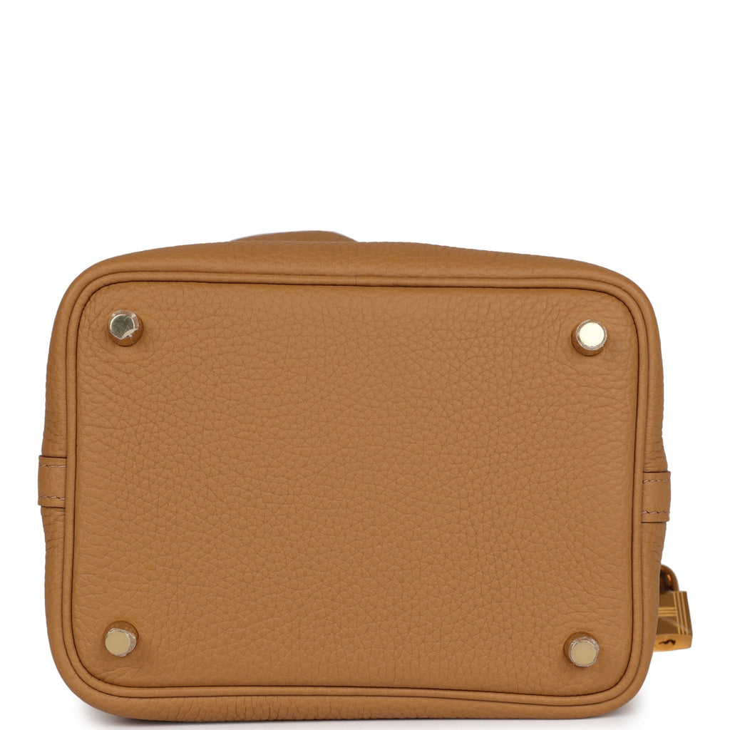 Hermes Picotin 18 Gold Hardware Biscuit