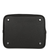 Hermes Picotin Lock 22 Black Clemence Palladium Hardware
