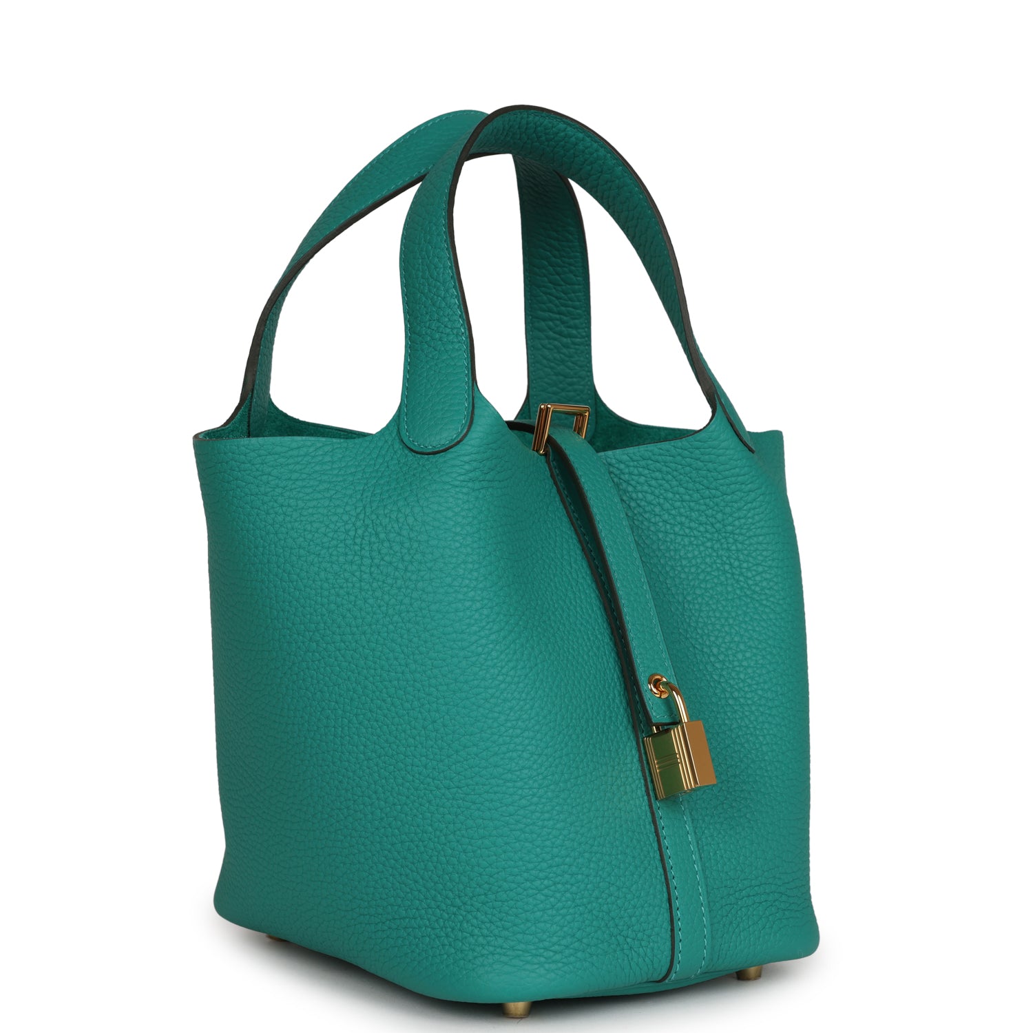 Hermes Picotin 18 Vert Veronese Clemence Gold Hardware – Madison Avenue ...