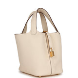 Hermes Picotin 18 Nata Clemence Gold Hardware